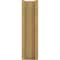 Ekena Millwork 5 1/2-in W x 20-in D x 20-in H Balboa Trad Rough Cedar Woodgrain TimberThane Outlooker, Primed Tan OUTUR055X20X20BOA04RCPR - alternate 5